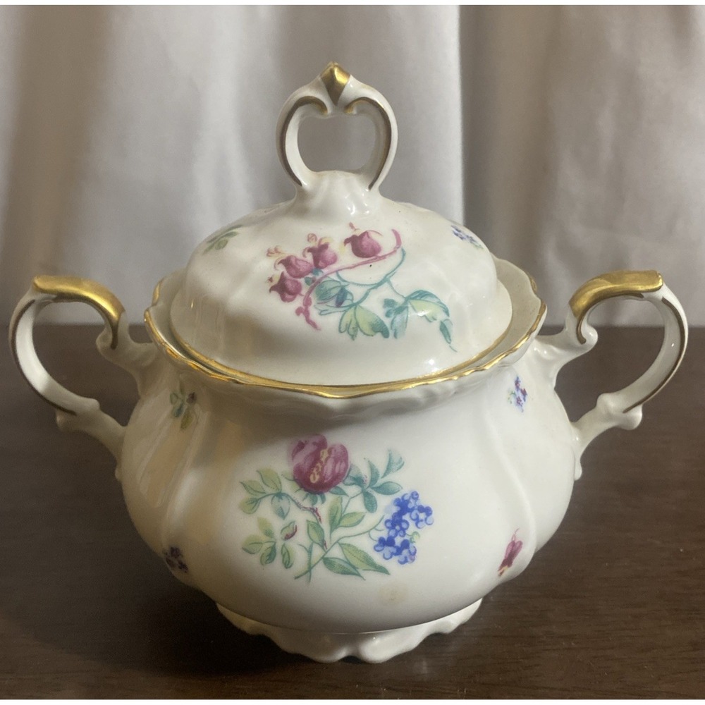 Edelstein Florabell Maria‎ Theresia Sugar Bowl With Lid